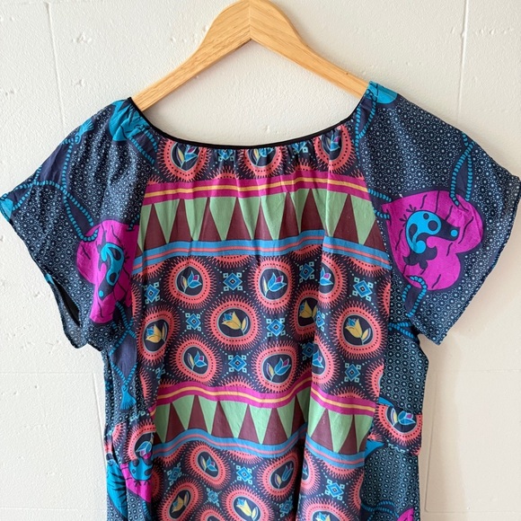 Marc Jacobs Colorful Patterned Silk Dress - Picture 10 of 10